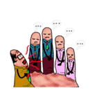 Fingers of love (Eng)（個別スタンプ：11）