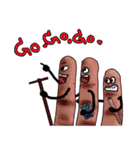 Fingers of love (Eng)（個別スタンプ：17）