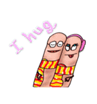 Fingers of love (Eng)（個別スタンプ：18）
