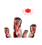 Fingers of love (Eng)（個別スタンプ：27）