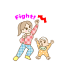 【赤ちゃんとママのスタンプ集（2）】（個別スタンプ：35）