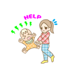 【赤ちゃんとママのスタンプ集（2）】（個別スタンプ：38）