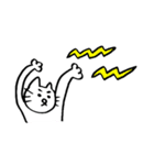 眉ネコの日常スタンプ2（個別スタンプ：11）