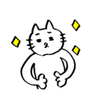 眉ネコの日常スタンプ2（個別スタンプ：40）