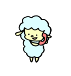 平凡なひつじ坊や（個別スタンプ：4）