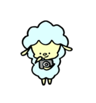 平凡なひつじ坊や（個別スタンプ：5）