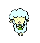 平凡なひつじ坊や（個別スタンプ：7）