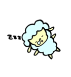 平凡なひつじ坊や（個別スタンプ：33）