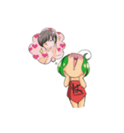 けいとはるかの日常（個別スタンプ：18）