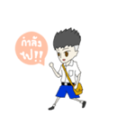 Student Boy（個別スタンプ：4）