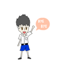 Student Boy（個別スタンプ：35）
