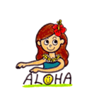 Happy Aloha ！ Hawaii（個別スタンプ：3）