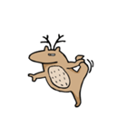 Funny Deer Stickers（個別スタンプ：26）