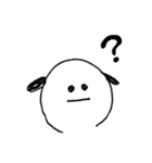 しろいいぬさん（個別スタンプ：4）
