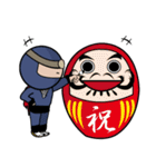 落書き忍者！佐助くん2（個別スタンプ：28）