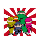 落書き忍者！佐助くん2（個別スタンプ：40）