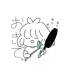 かわいいふたばさよことかきぴー。（個別スタンプ：21）