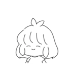 かわいいふたばさよことかきぴー。（個別スタンプ：29）