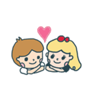 Chuck＆Sugar's sweet love（個別スタンプ：1）