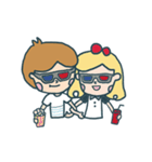 Chuck＆Sugar's sweet love（個別スタンプ：8）