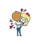 Chuck＆Sugar's sweet love（個別スタンプ：16）