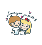 Chuck＆Sugar's sweet love（個別スタンプ：24）