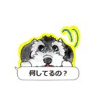 吹き出し犬（個別スタンプ：9）