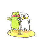かえるとしろくまの日常2（個別スタンプ：6）