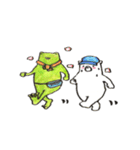 かえるとしろくまの日常2（個別スタンプ：17）