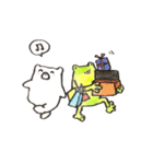 かえるとしろくまの日常2（個別スタンプ：33）