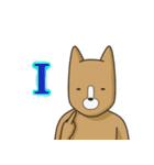 The Poker face Dog Japanese（個別スタンプ：35）
