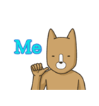 The Poker face Dog Japanese（個別スタンプ：38）