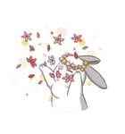Rabbit with Mask 3（個別スタンプ：2）