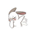 Rabbit with Mask 3（個別スタンプ：12）