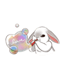 Rabbit with Mask 3（個別スタンプ：18）
