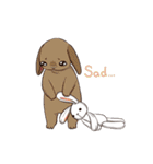 Rabbit with Mask 3（個別スタンプ：21）