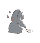 Rabbit with Mask 3（個別スタンプ：24）