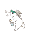 Rabbit with Mask 3（個別スタンプ：31）