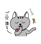 ねこさんの日常スタンプ（個別スタンプ：20）