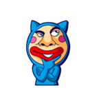 Mr. Blue Cat（個別スタンプ：22）