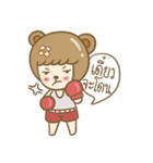 Lovely Beary (Thai)（個別スタンプ：12）