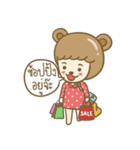 Lovely Beary (Thai)（個別スタンプ：22）