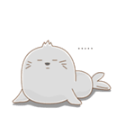 Penguins petulant and seals mischievous（個別スタンプ：2）