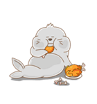 Penguins petulant and seals mischievous（個別スタンプ：5）