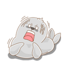 Penguins petulant and seals mischievous（個別スタンプ：9）