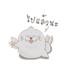 Penguins petulant and seals mischievous（個別スタンプ：10）