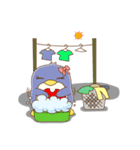 Penguins petulant and seals mischievous（個別スタンプ：11）