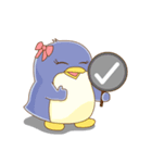 Penguins petulant and seals mischievous（個別スタンプ：15）