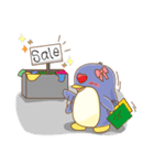 Penguins petulant and seals mischievous（個別スタンプ：19）