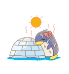 Penguins petulant and seals mischievous（個別スタンプ：23）